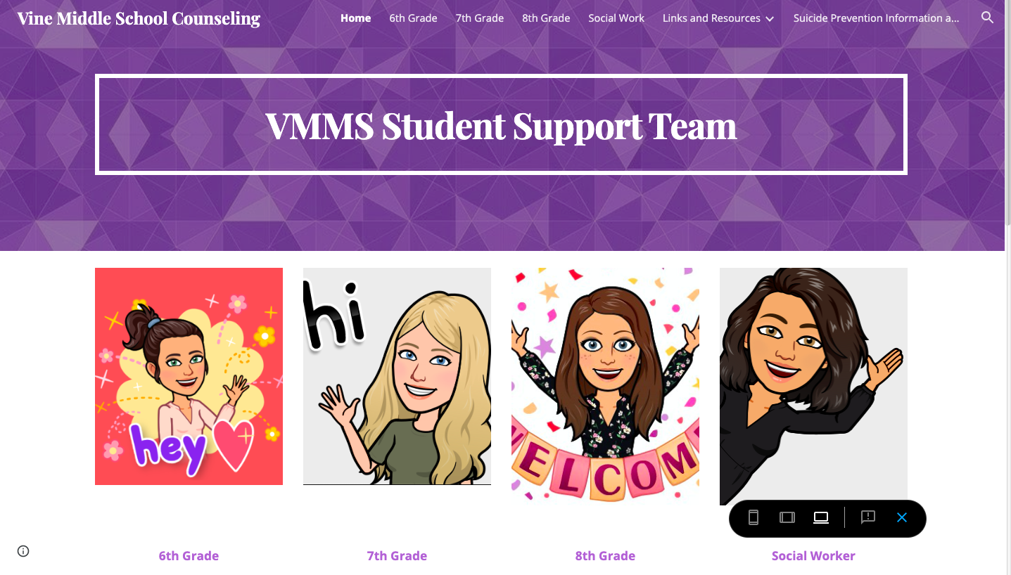 School Counseling GoogleSite